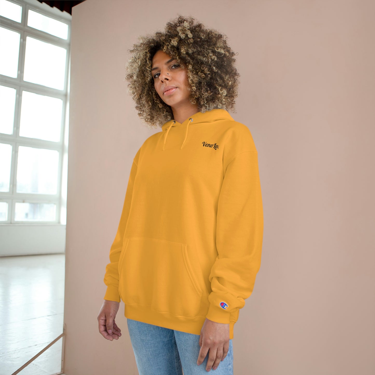 "A Beautiful Mind" Champion Hoodie (Back)