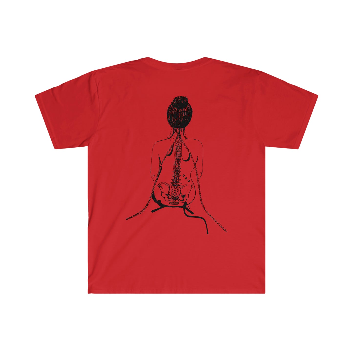 "Mama Gimme a Chance" Outline-T Back