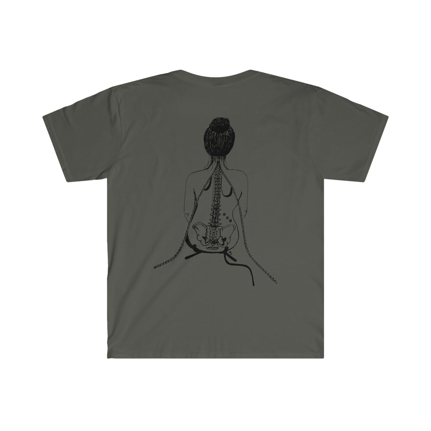 "Mama Gimme a Chance" Outline-T Back