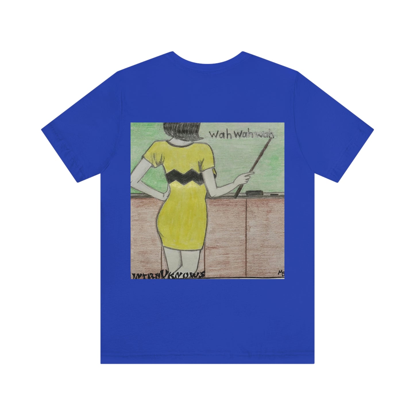 "Charlie BrownE's Teacher" T-Back