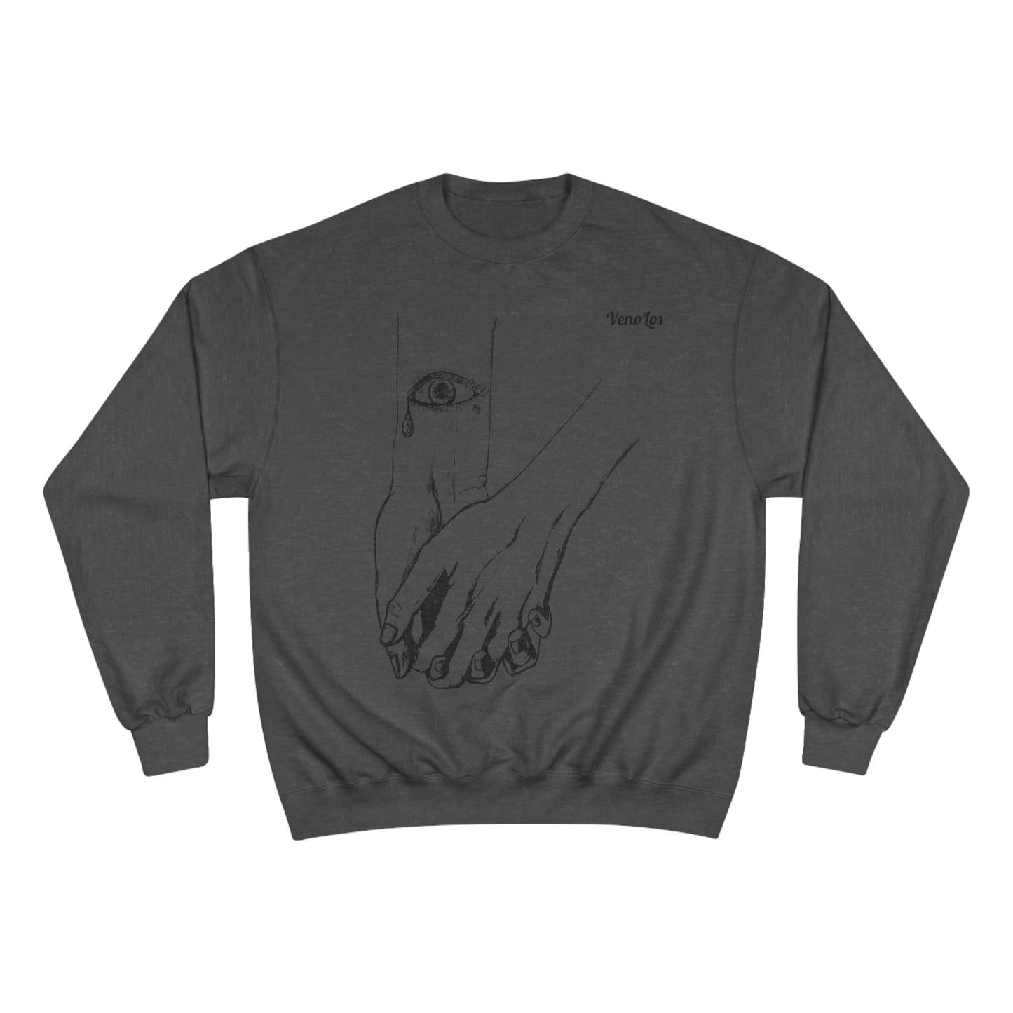 "Love 2 Love You" Sketch Champion Sweatshirt