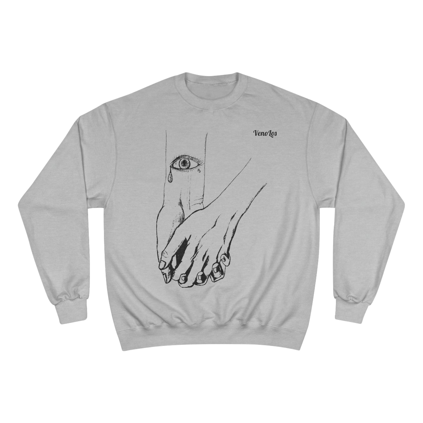 "Love 2 Love You" Sketch Champion Sweatshirt