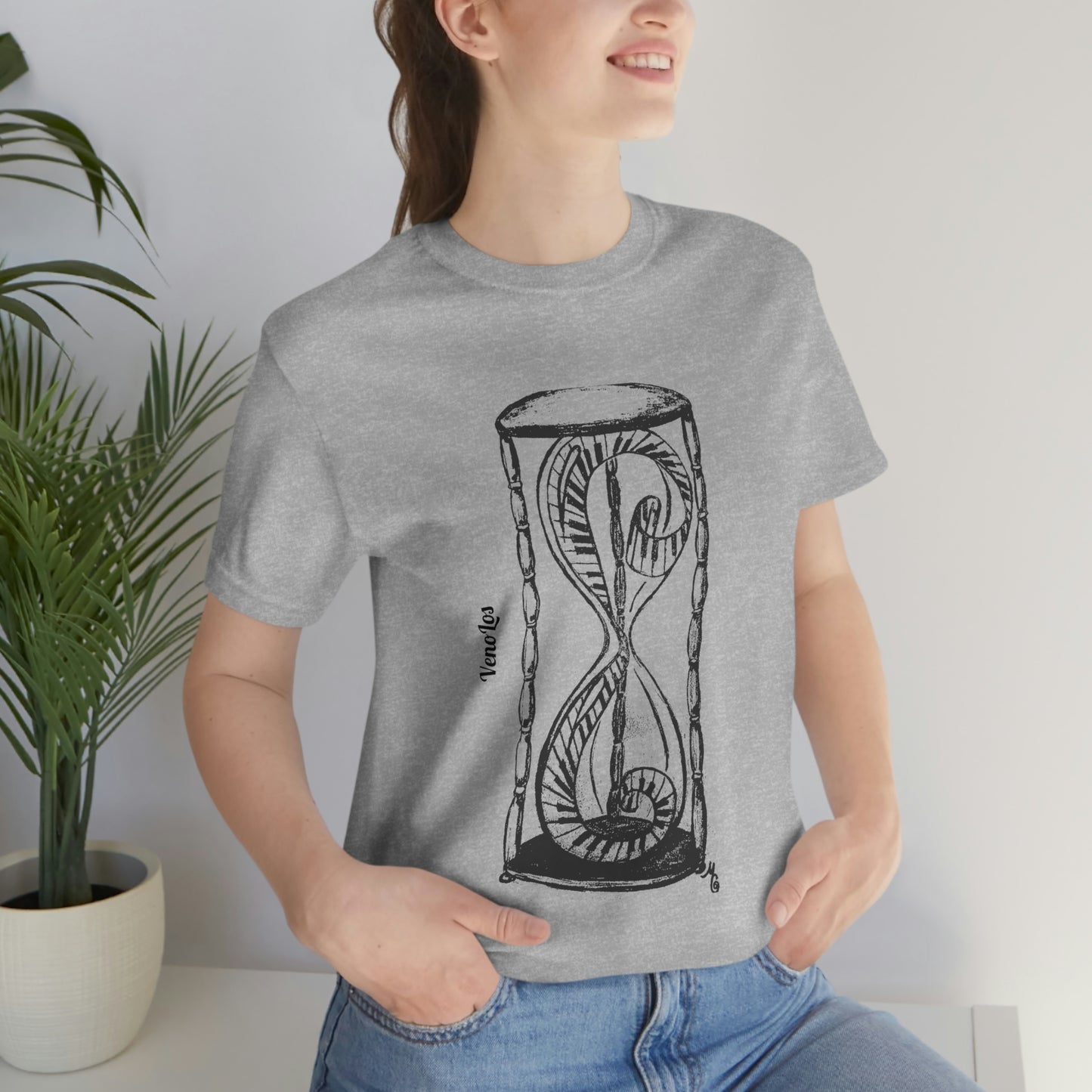 "Patience C'mon" T-Sketch plain