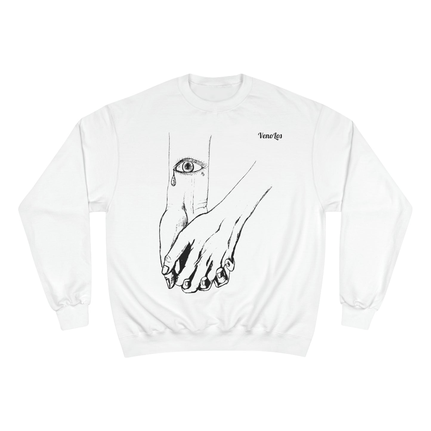 "Love 2 Love You" Sketch Champion Sweatshirt