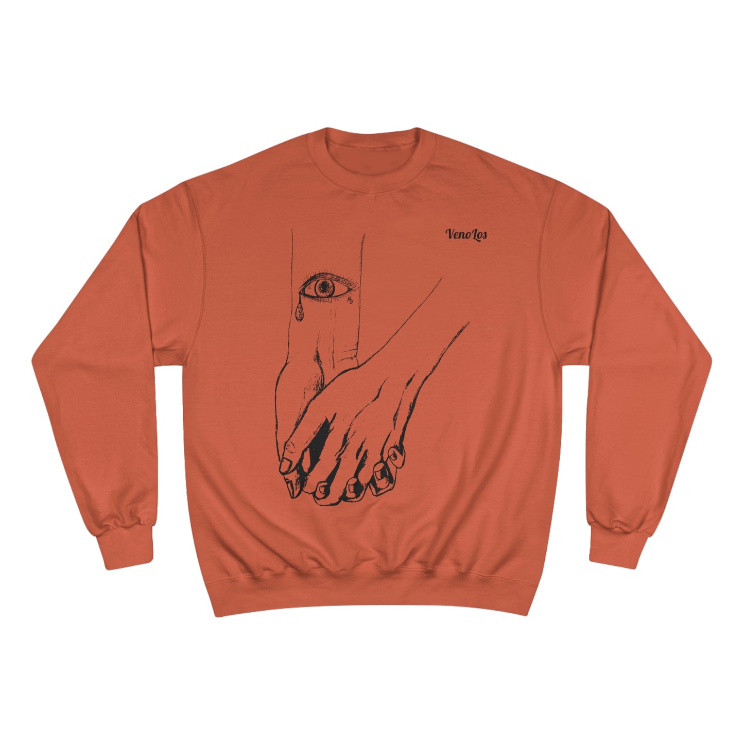 "Love 2 Love You" Sketch Champion Sweatshirt