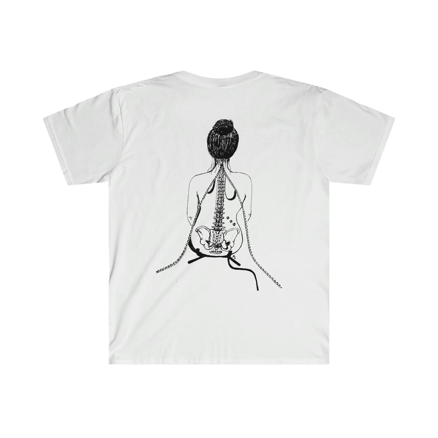 "Mama Gimme a Chance" Outline-T Back