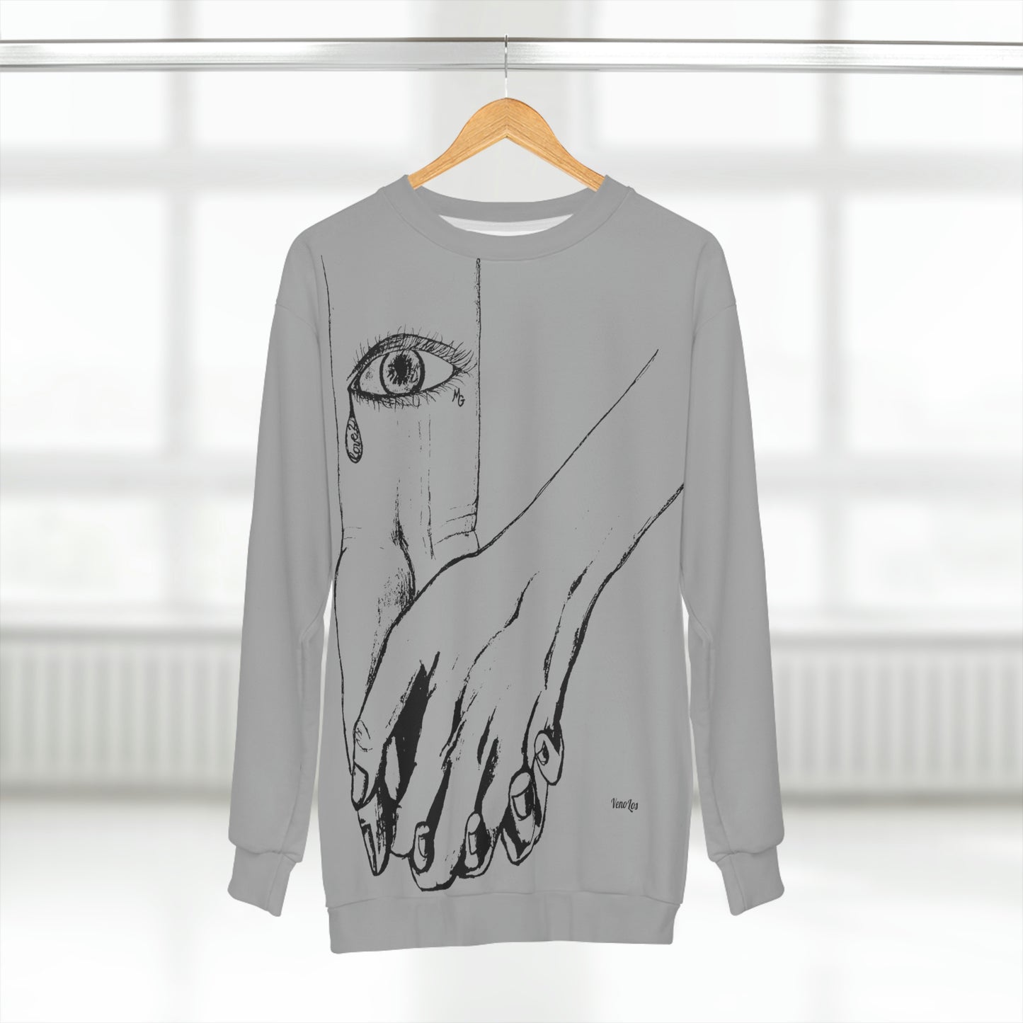 "Love 2 Love You" Large Design Sweatshirt