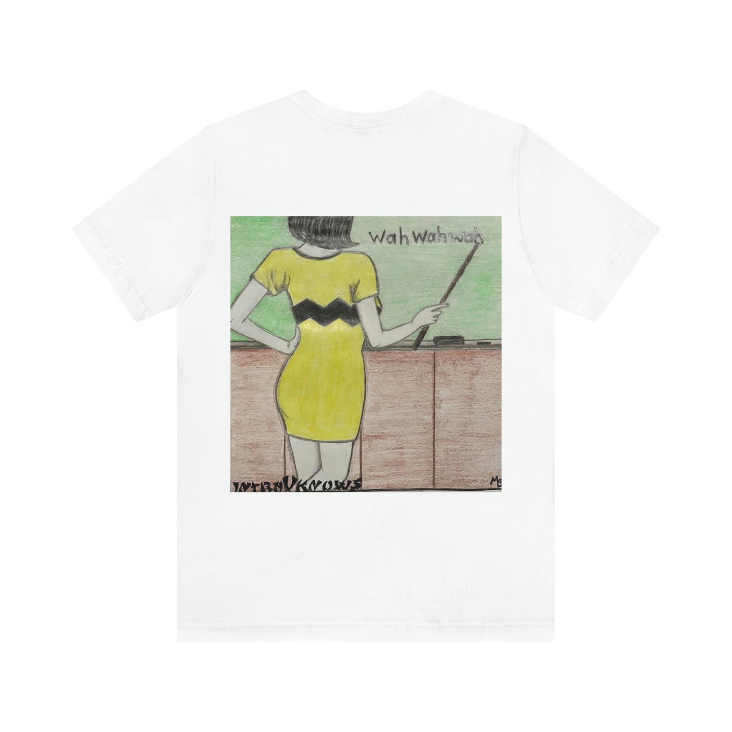 "Charlie BrownE's Teacher" T-Back